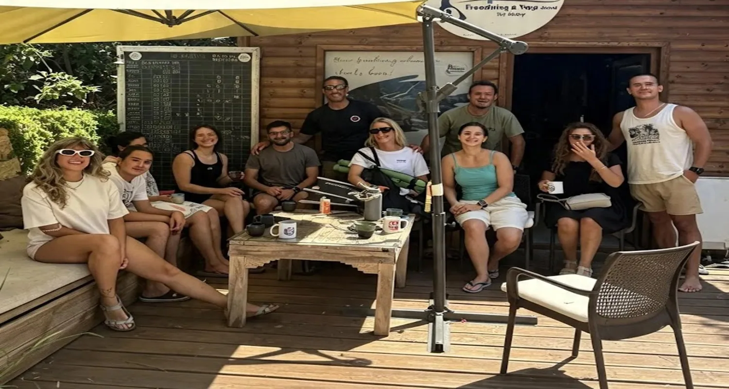 The Life Aquatic community relaxing in Kaş