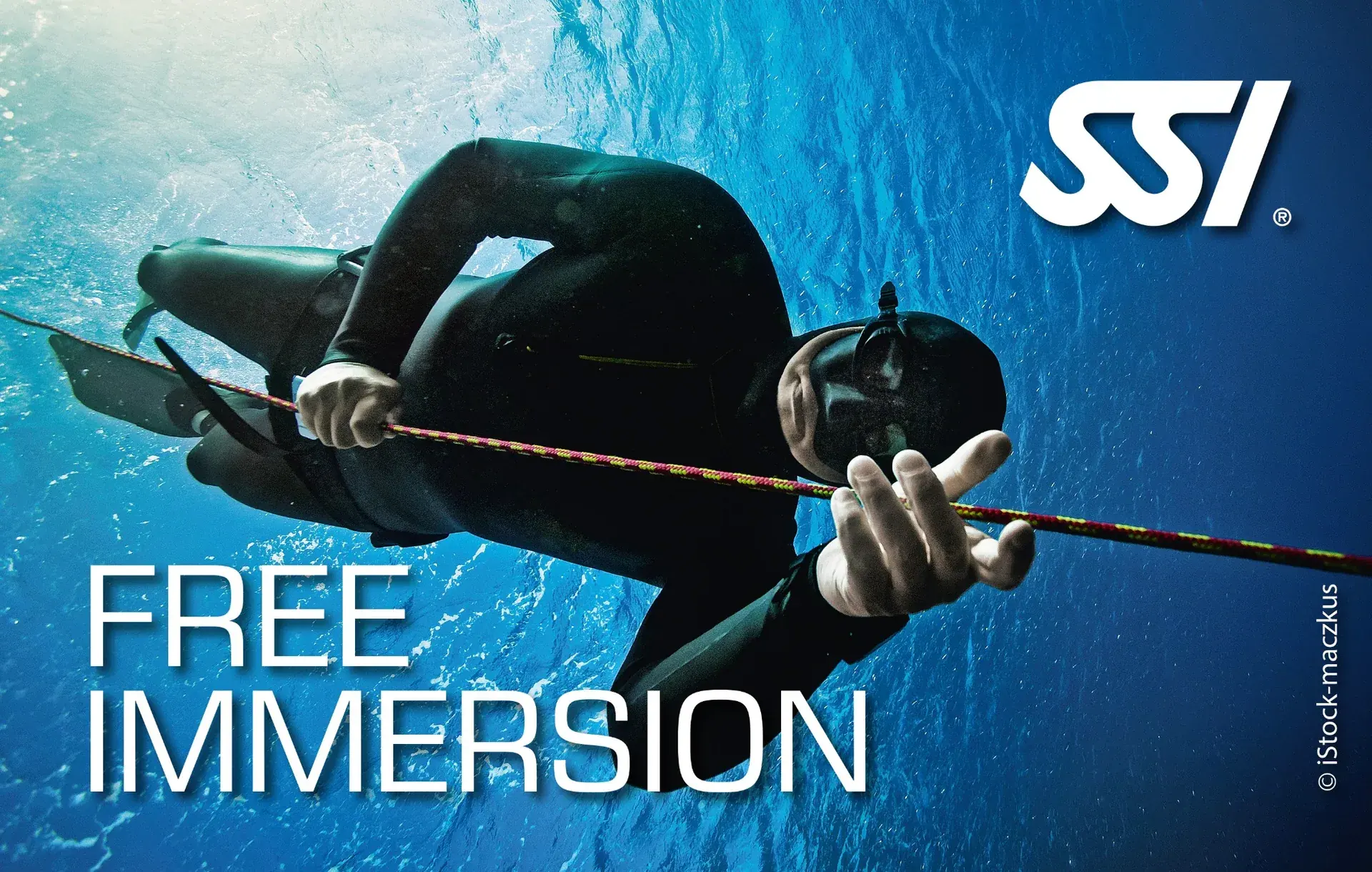 SSI Free Immersion uzmanlık kursu kartı